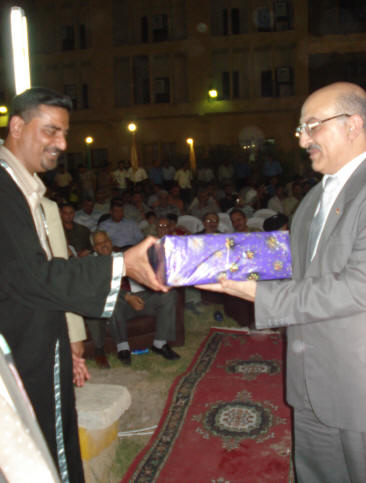 قبول الطالب يحيى حقي حمود في الدراسات العليا...