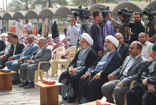 حضور جامعة أهل البيت عليهم السلام في حفل افتتاح معرض الفن التشكيلي الأول للعتبة الحسينية المقدسة 