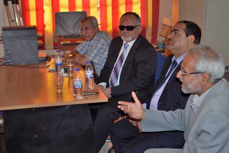 لقاء الأستاذ الدكتور محمد فريد عبد الله عميد كلية السياحة في الجامعة الاسلامية في لبنان مع طلبة قسم السياحة 