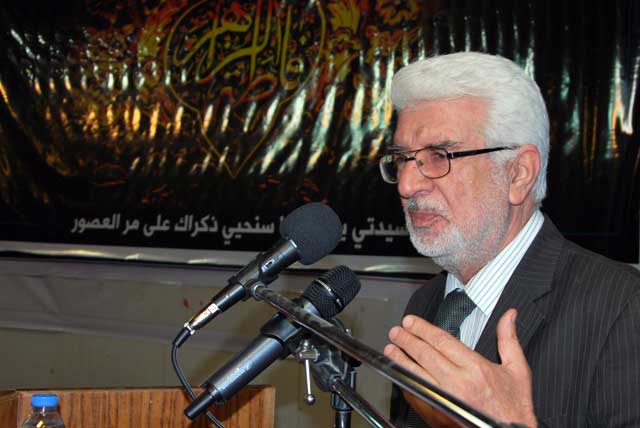 مجلس تأبيني بمناسبة شهادة الصديقة الطاهرة فاطمة الزهراء عليها السلام في جامعة اهل البيت عليهم السلام