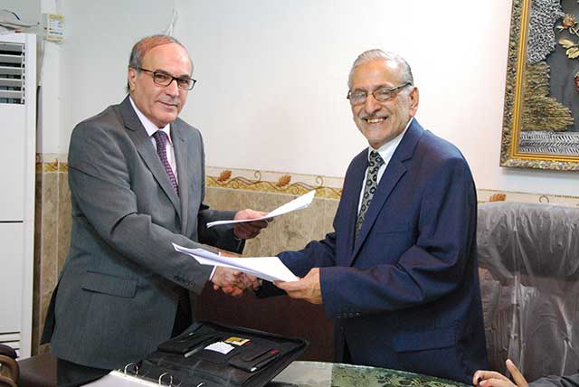 جامعة أهل البيت عليهم السلام توقع مذكرة تفاهم مع الدار العالمية لندن