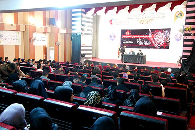 محاضرة لسماحة السيد مرتضى القزويني في جامعة أهل البيت عليهم السلام