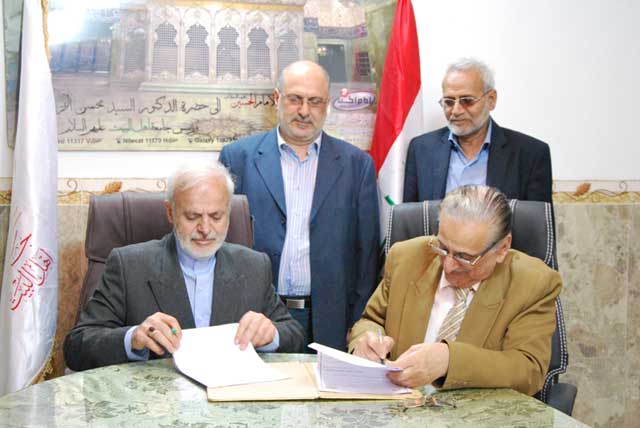 مذكرة تفاهم علمي بين جامعتي أهل البيت العالمية في طهران وجامعة أهل البيت عليهم السلام في كربلاء المقدسة