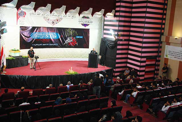 مهرجان الشعر الحسيني الثاني عشر في رحاب جامعة أهل البيت عليهم السلام