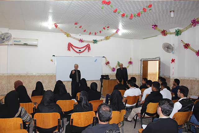 قام رئيس جامعة اهل البيت عليهم السلام الاستاذ الدكتور صادق الموسوي بجولة تفقدية 