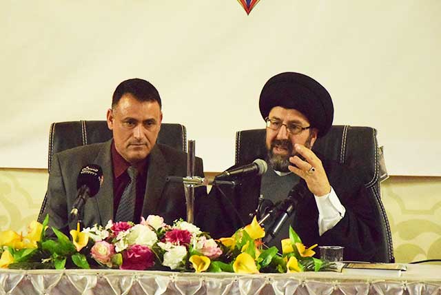 جامعة أهل البيت عليهم السلام تستضيف الداعية الإسلامي السيد حسن القزويني