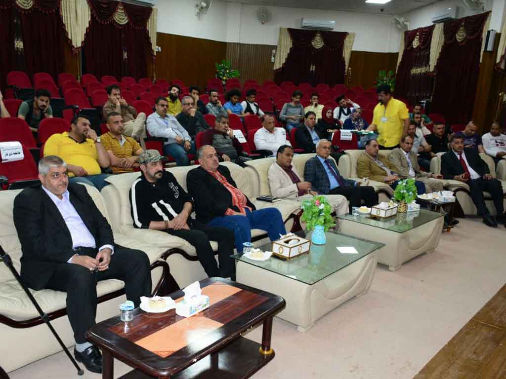 ابتدأت اعمال مهرجان المسرح الجامعي الثاني في محافظة البصرة بمشاركة جامعة اهل البيت عليهم السلام 