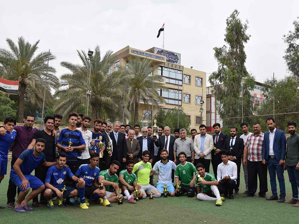 بطولة جامعة اهل البيت عليهم السلام بخماسي كرة القدم 