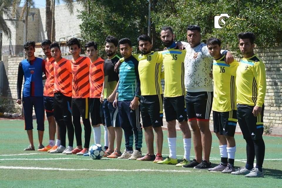 افتتاح بطولة جامعة أهل البيت عليهم السلام لخماسي كرة القدم