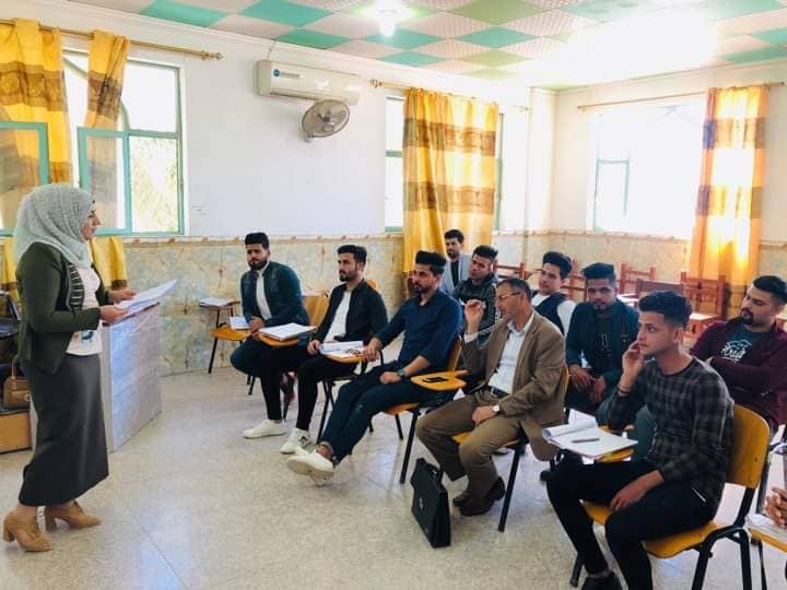 الإعلام الجديد ومخاطره  على الجمهور العراقي محاضرة في قسم الصحافة