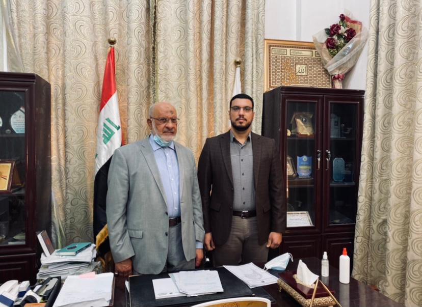 تهنئة لمعاون عميد كلية الصيدلة الدكتور رضوان عسل 