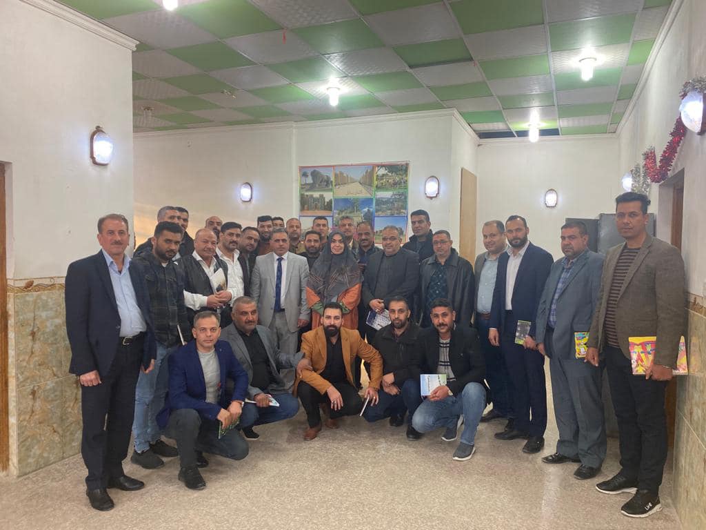 وفد نقابة السياحيين العراقيين في استضافة كلية العلوم الإسلامية جامعة أهل البيت عليهم السلام