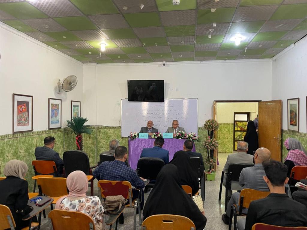 عقد المؤتمر السنوي لقسم اللغة العربية في كلية الآداب ضمن فعاليات الاسبوع العلمي والثقافي السادس عشر