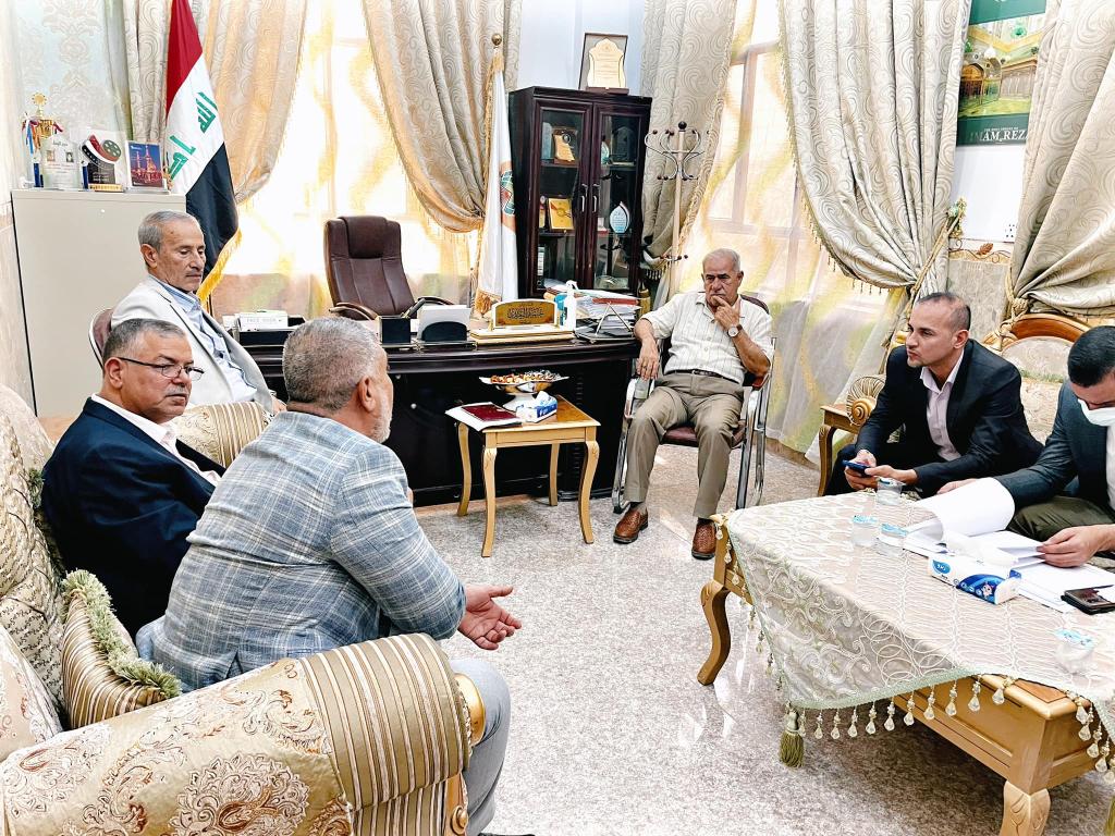 لجنة من مديرية جهاز الاشراف في وزارة التعليم العالي تزور جامعة اهل البيت