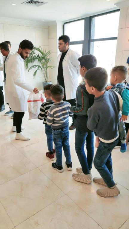 مبادرة إنسانية يطلقها مجموعة من طلاب جامعة أهل البيت ع