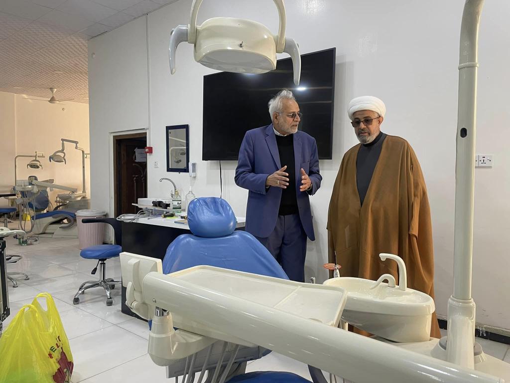 زيارة نائب سابق في البرلمان البحراني لجامعة اهل البيت عليهم السلام