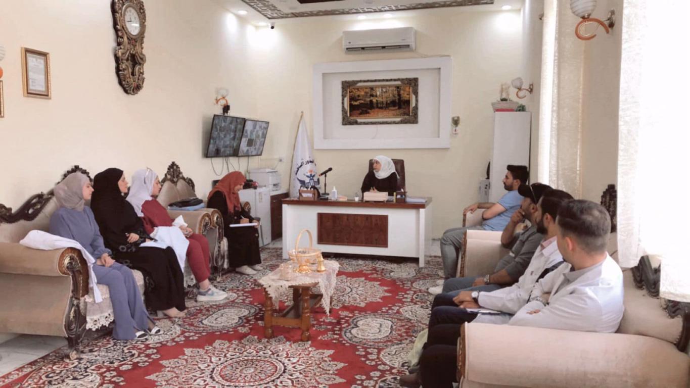 الفرق الصحية تزور المدارس في المحافظة