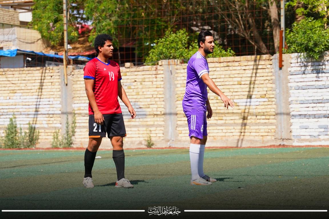 بطولة جامعة اهل البيت عليهم السلام بخماسي كرة القدم 