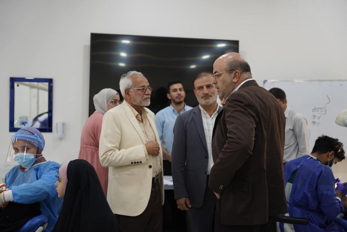 وفد جامعة بقية الله يزور جامعة اهل البيت" عليهم السلام".