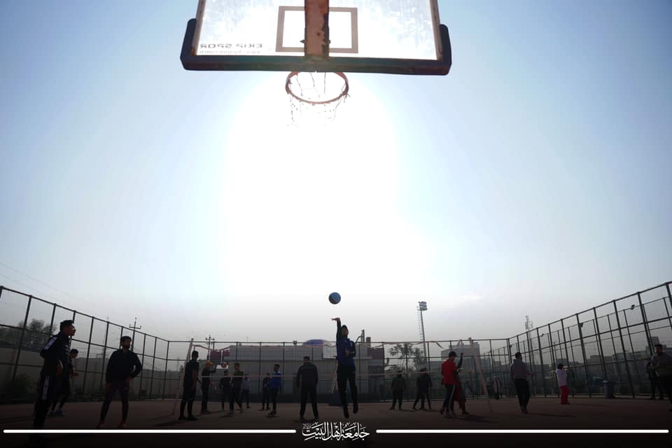 كلية  التربية البدنية وعلوم الرياضة جامعة أهل البيت ع في زيارة تفقدية من قبل عميد كلية  لطلبة المرحلة الأولى الصباحي و المسائي والمرحلة الثانية