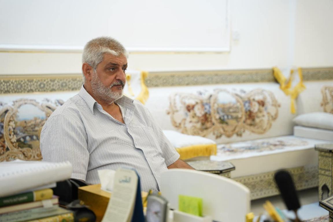 استقبل الاستاذ الدكتور حميد النجدي بمكتبه م.م. برير احمد ناصر منسق فريق محافظة كربلاء المقدسة للتغير المناخي والتابع لهيئة رعاية الشباب في رئاسة الوزراء ..