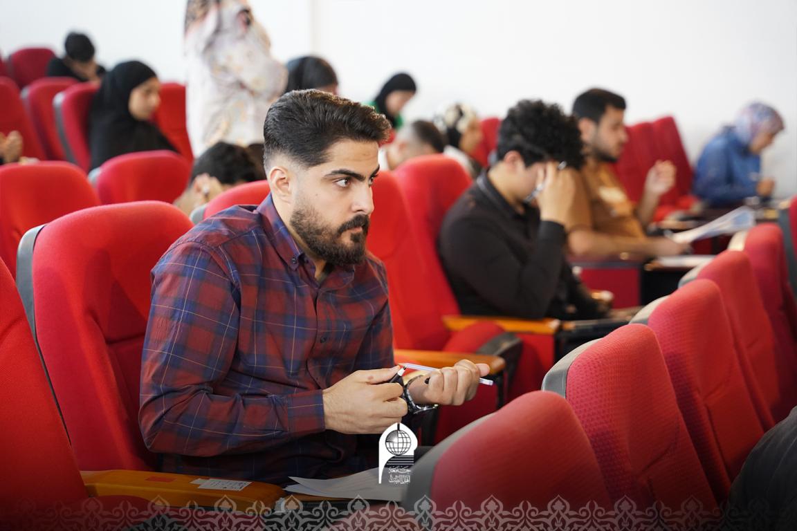 تنظيم رفيع في امتحانات جامعة أهل البيت (عليهم السلام) وجولة تفقدية لرئاسة الجامعة للاطلاع على سير الأداء