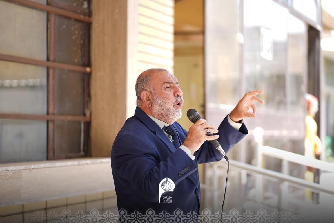 مراسيم رفع الراية الزينبية المباركة