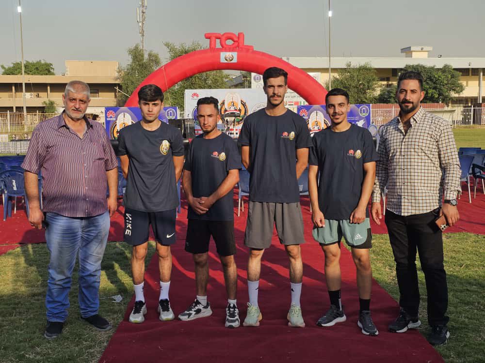 جامعة أهل البيت (ع) تشارك في سباق الطريق الدولي الثالث بوفد طلابي متميّز